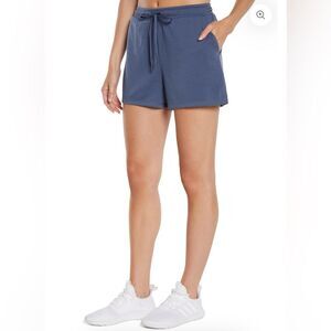 Marika Kali Short with Drawstring Waist in Partly Cloudy Blue Gray - Size XL